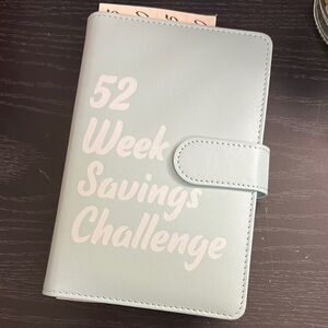 💕 Mint Green Savings Challenge Planner